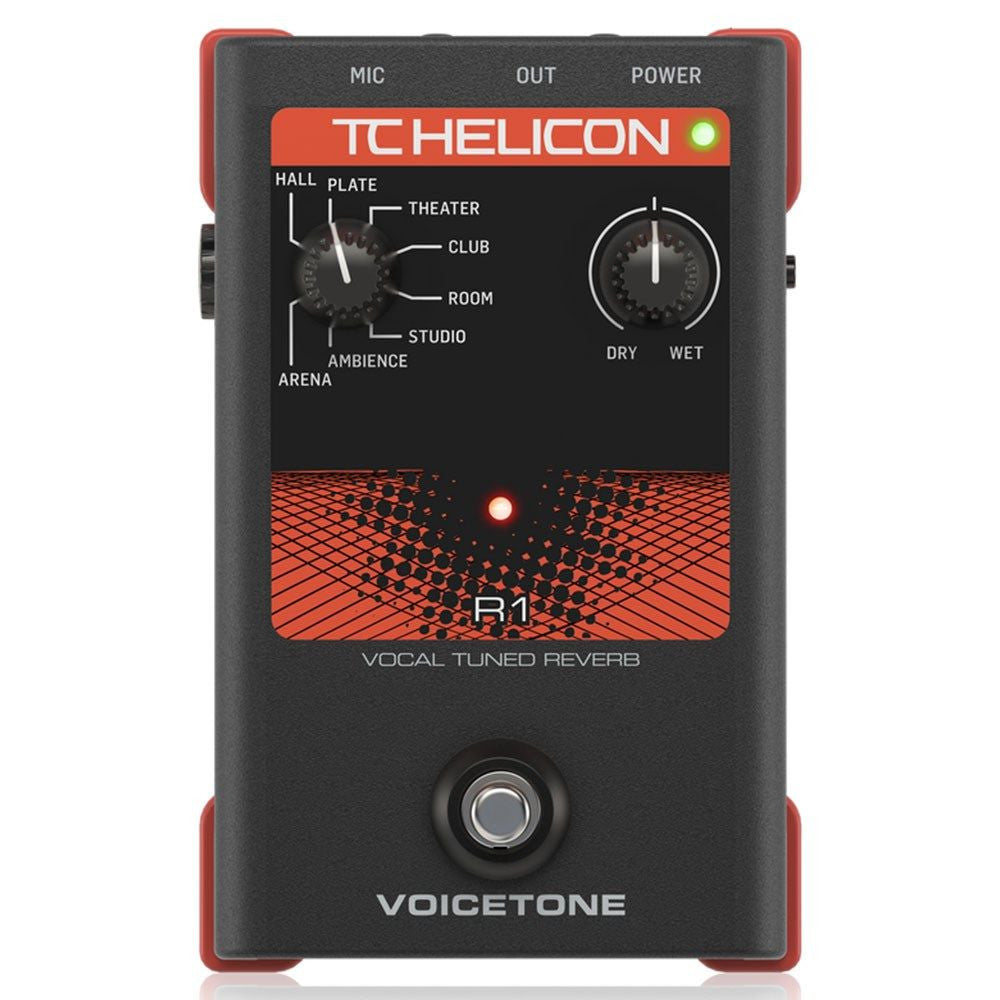 TC HELICON VOICETONE R1 REVERB PEDAL