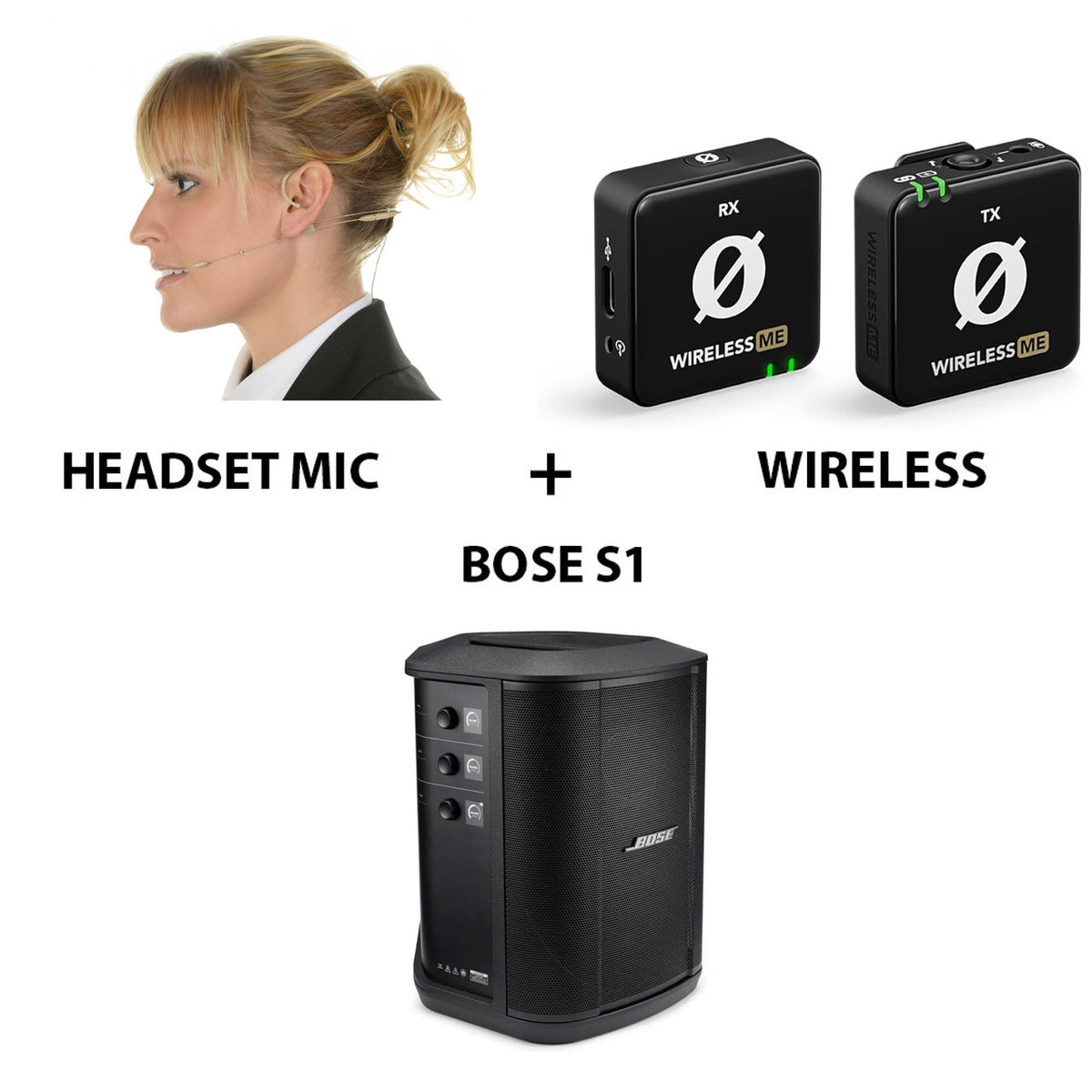 Bose S1 Pro+ Wireless Headset Celebrant Kit