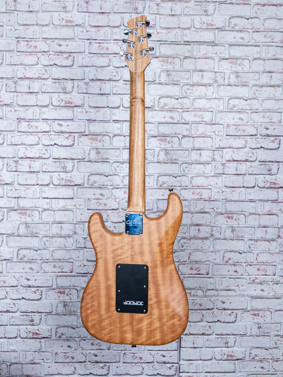 Cole Clark Hollow Baby HSS - Natural Blackwood