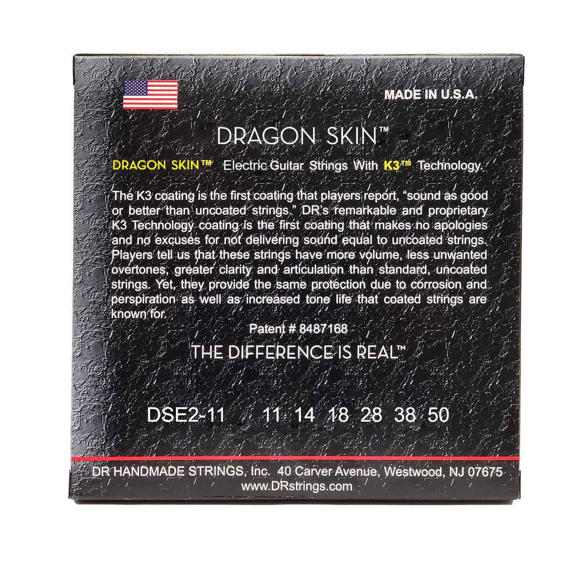 Back of the DSE2-11 box with the 11, 14, 18, 28, 38 and 50 gauges and DR's K3 Technology panel