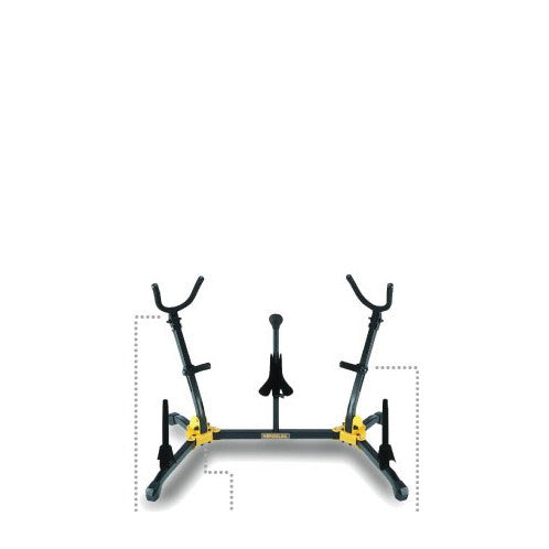 Hercules Multi-stand for Flute, Clarinet, Alto Sax, Tenor Sax & Soprano Sax
