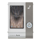 EFNOTE Aura module front panel showing a kit image on the touchscreen
