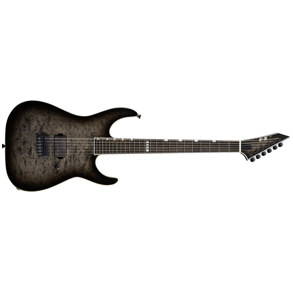 ESP E-II M-I Electric Guitar Quilted Maple See Thru Black w/ EMG