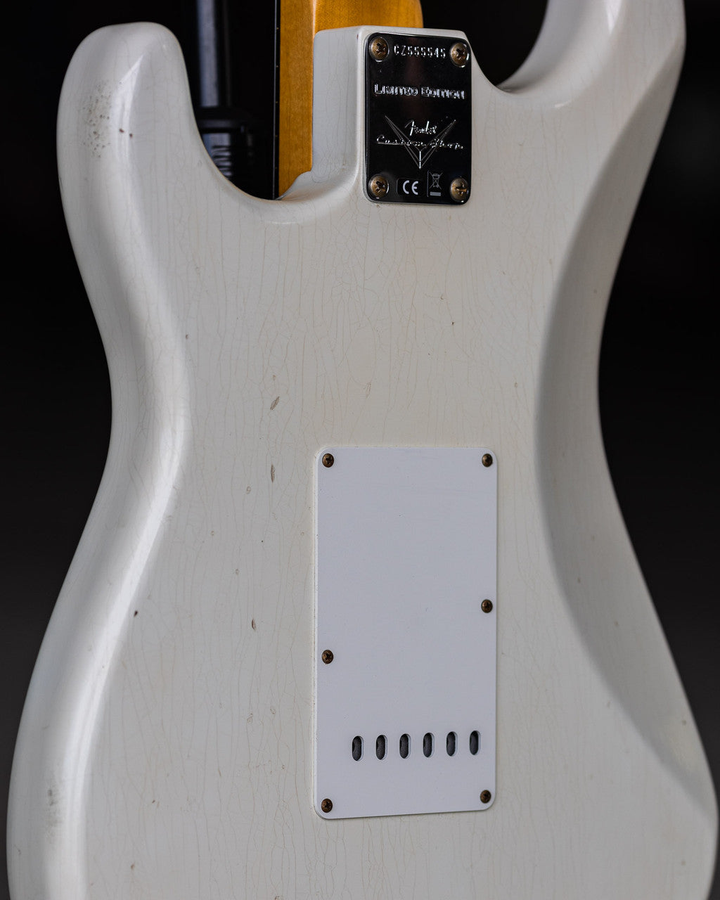 Fender Custom Shop Stratocaster 1963 Olympic White Journeyman Relic