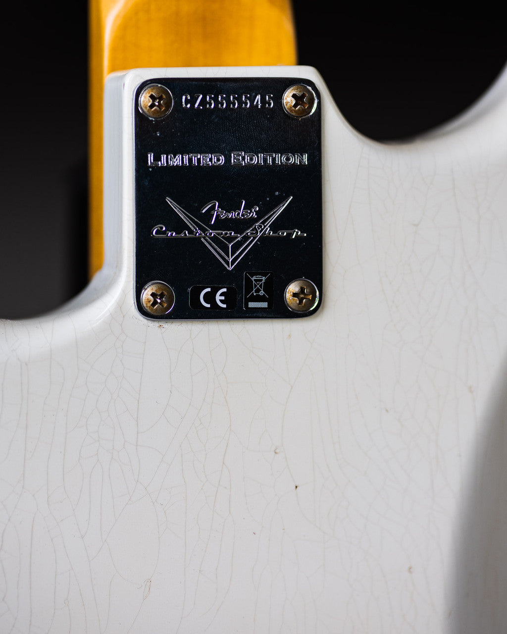 Fender Custom Shop Stratocaster 1963 Olympic White Journeyman Relic