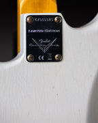 Fender Custom Shop Stratocaster 1963 Olympic White Journeyman Relic
