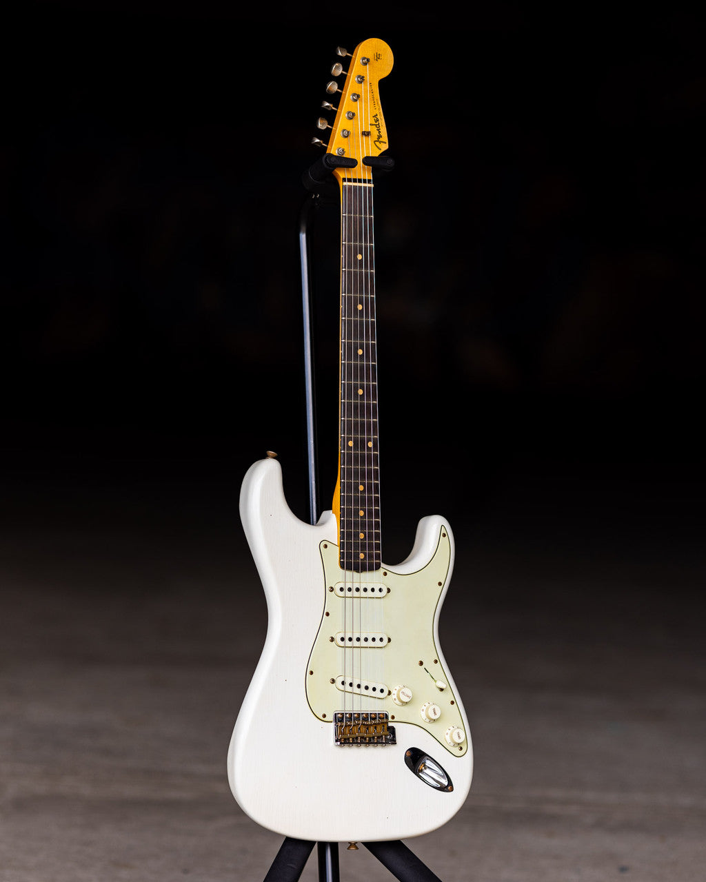 Fender CS Custom Shop Stratocaster 1963 Olympic White Journeyman Relic