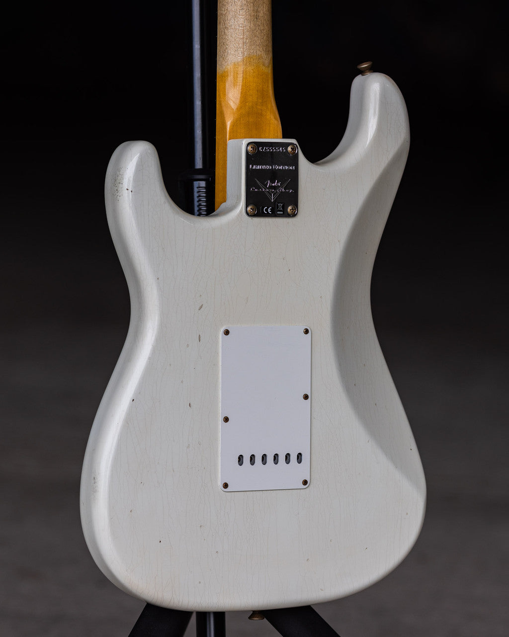 Fender Custom Shop Stratocaster 1963 Olympic White Journeyman Relic
