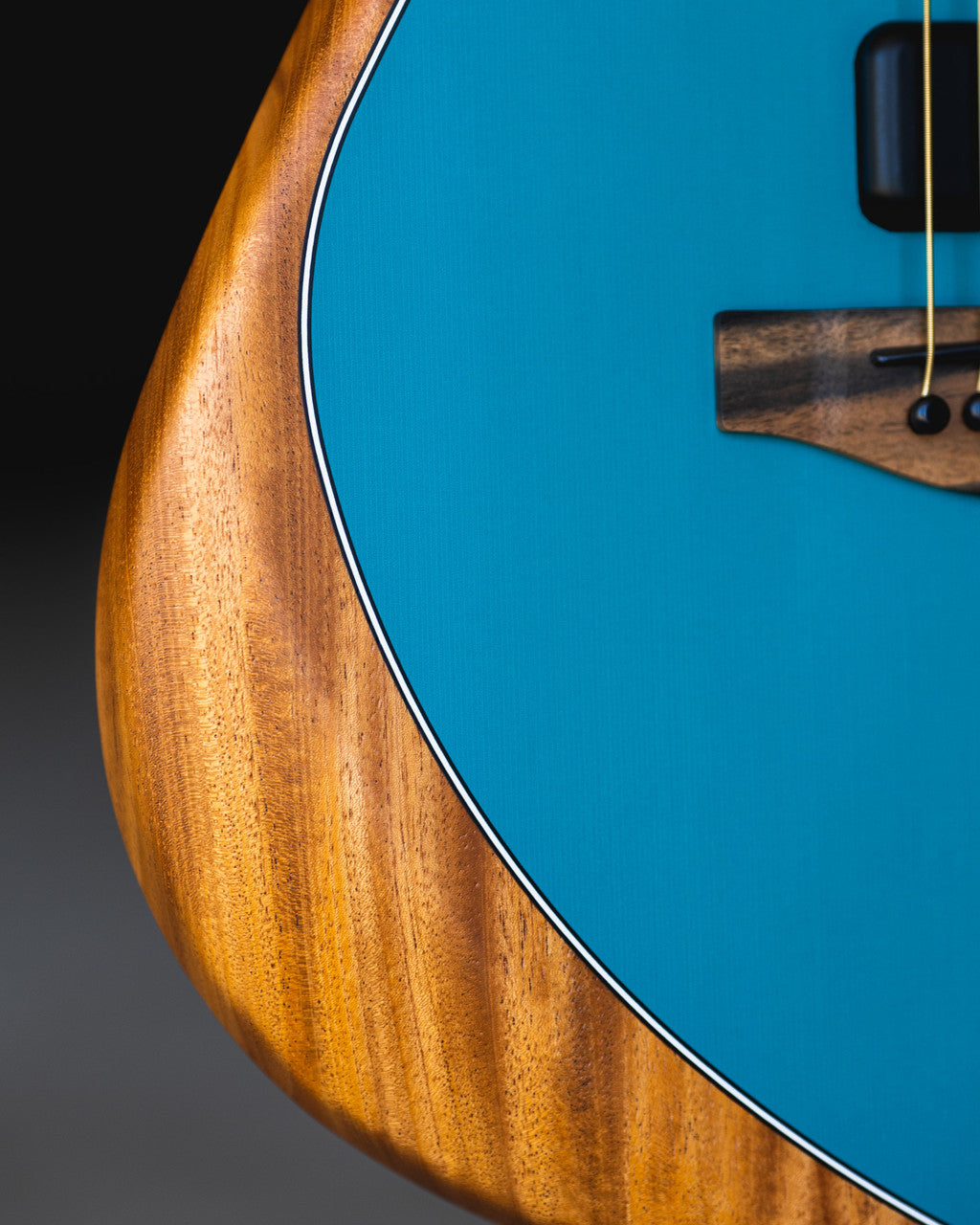 Fender American Acoustasonic Jazzmaster, Ocean Turquoise, Ebony Fingerboard