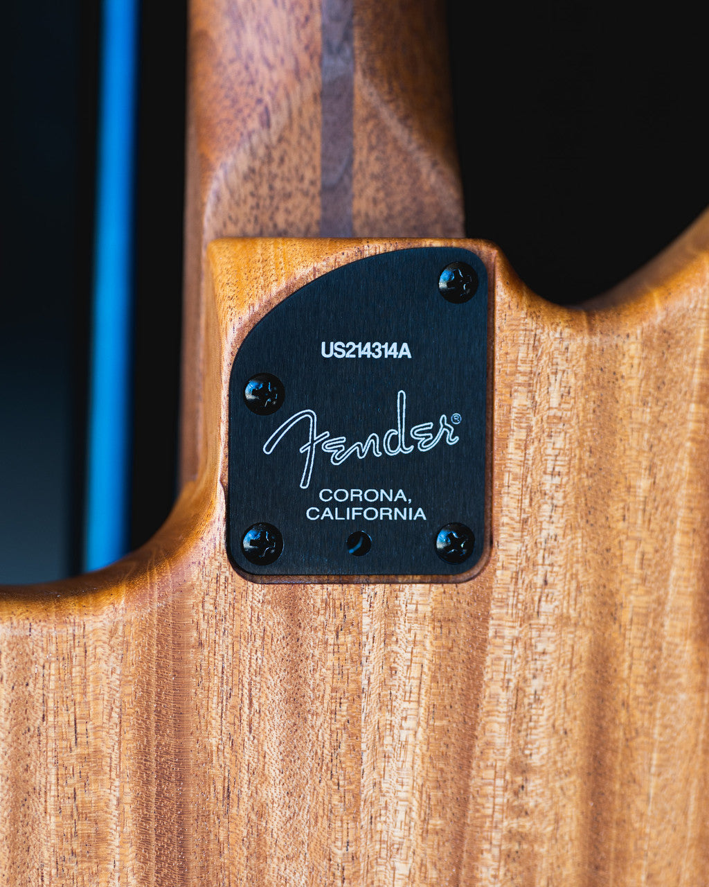 Fender American Acoustasonic Jazzmaster, Ocean Turquoise, Ebony Fingerboard