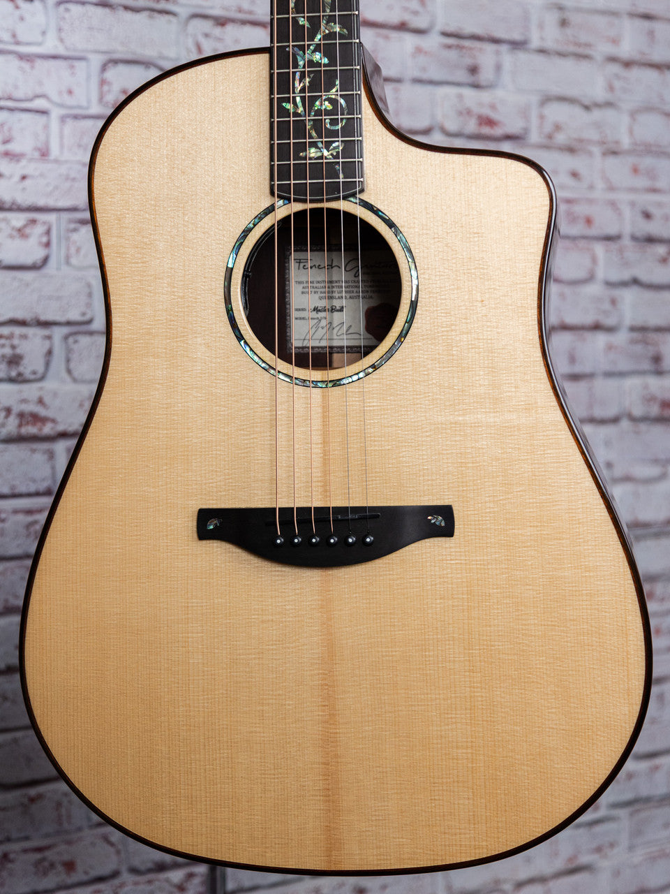Fenech Master Built D78 Cutaway - Cocobolo