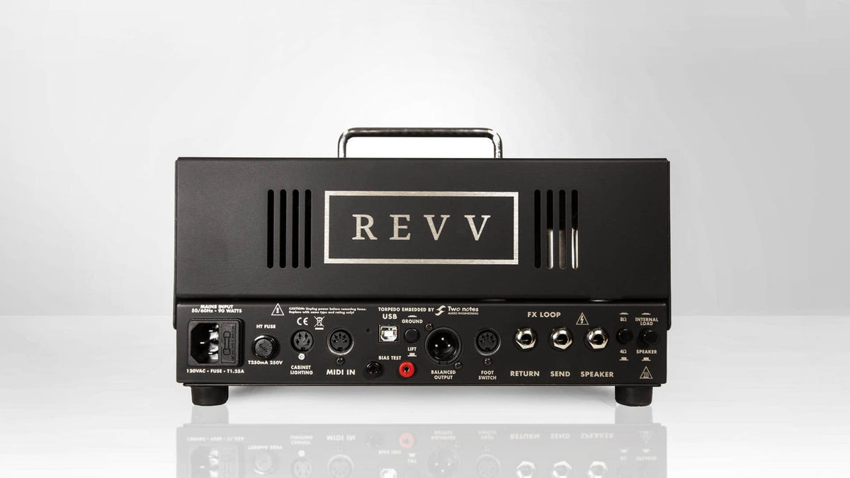 REVV  G20 Lunchbox  High-Gain All-Tube Amp w/ Built-in Torpedo Reactive Load Black  Guitar World Qld Ph 07 55962588