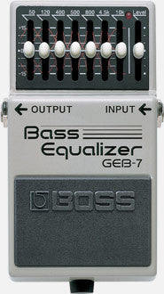 BOSS GEB7 - Bass Equaliser - Boss Compact