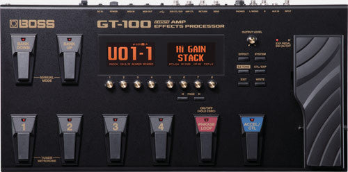 BOSS GT100 - Amp Effects Processor