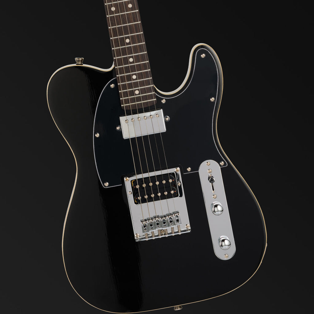 Northstar Pro T-style Black Gloss guitar body, two humbuckers and hardtail bridge
