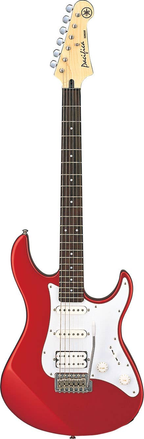 Yamaha Pacifica PAC012 electric guitar in Red, supplied full front view