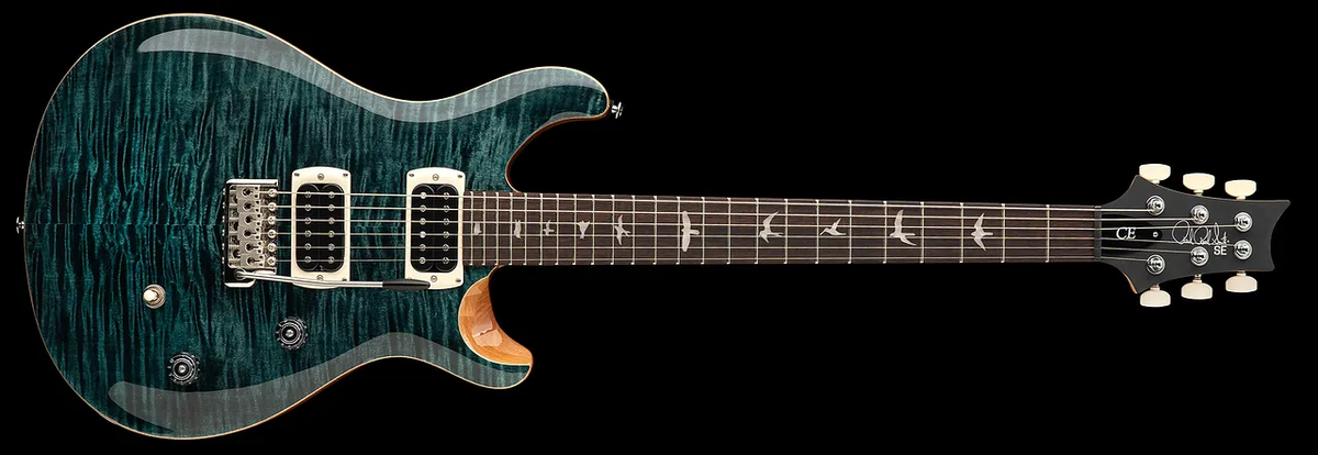 PRS SE CE24 - Teal Black