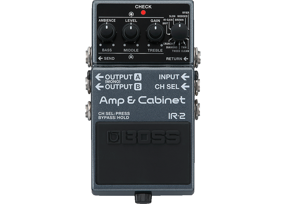 Boss IR2 Amp and IR Cabinet Pedal