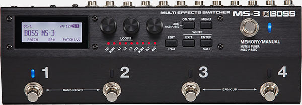 BOSS MS3 - FX Pedal On sale at Guitar World Australia