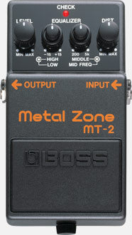 BOSS MT2 - Metal Zone - Boss Compact