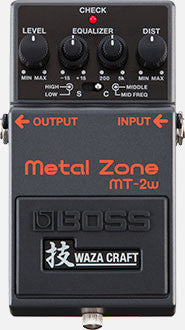 BOSS MT2W - Waza Craft Metal Zone