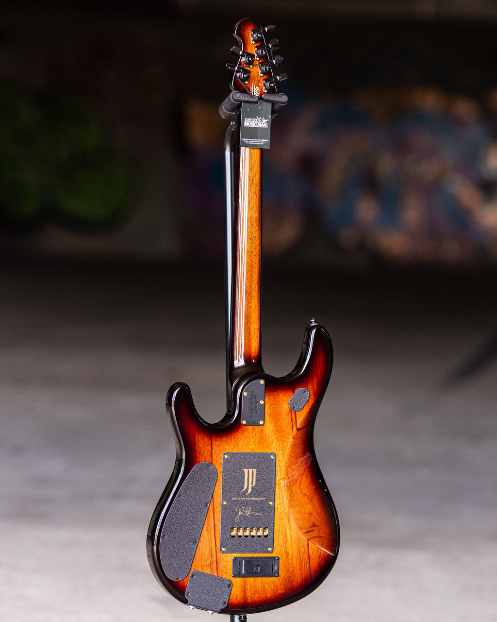 Ernie Ball Music Man JP6 20th Anniversary Electric Guitar - Honey Butter Burst with Ebony Fingerboard