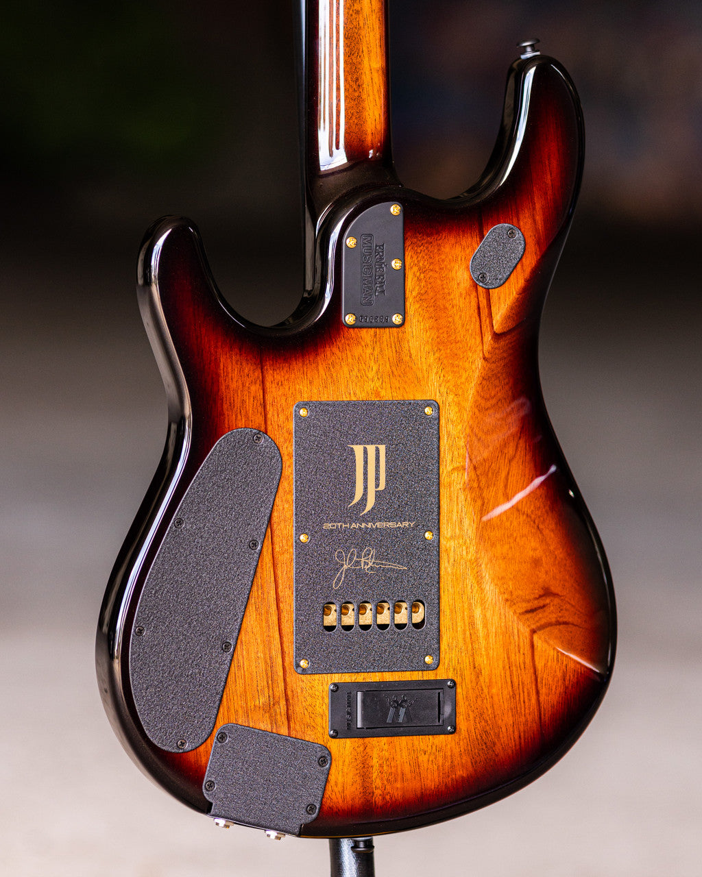 Ernie Ball Music Man JP6 20th Anniversary Electric Guitar - Honey Butter Burst with Ebony Fingerboard