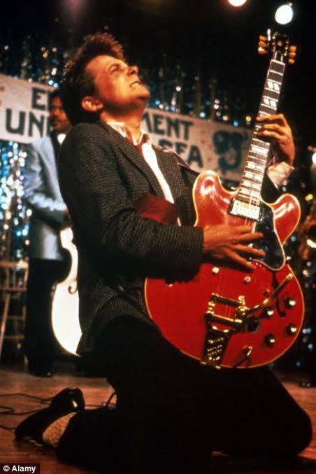  Gibson Custom Back to the Future "1955" ES-345 Collector's Edition, Light Aged, Cherry Red