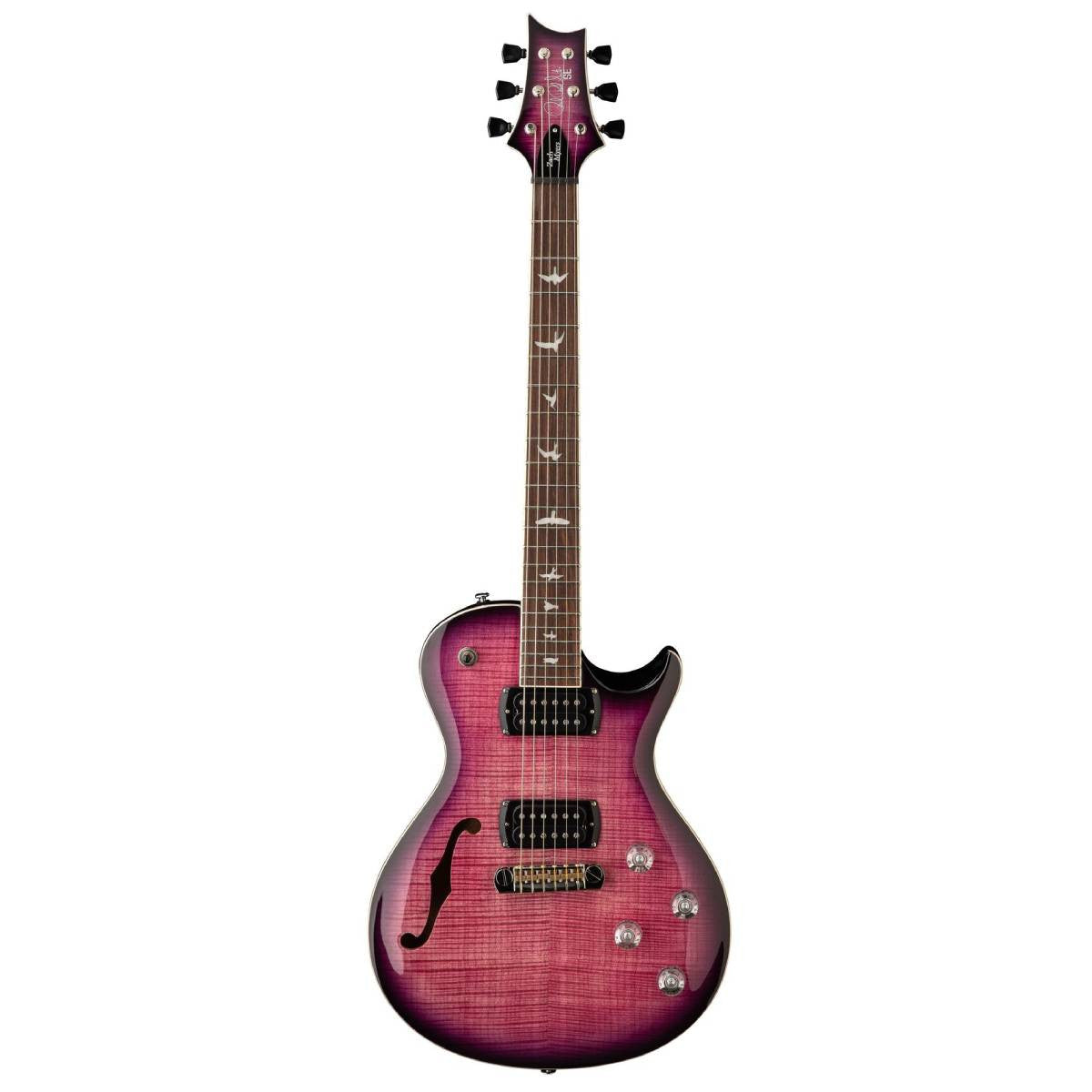 PRS SE Zach Myers Semi-hollow Electric Guitar - Purpleburst