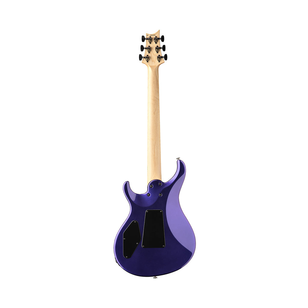 PRS Tekton Floyd Purple Royale - full rear view