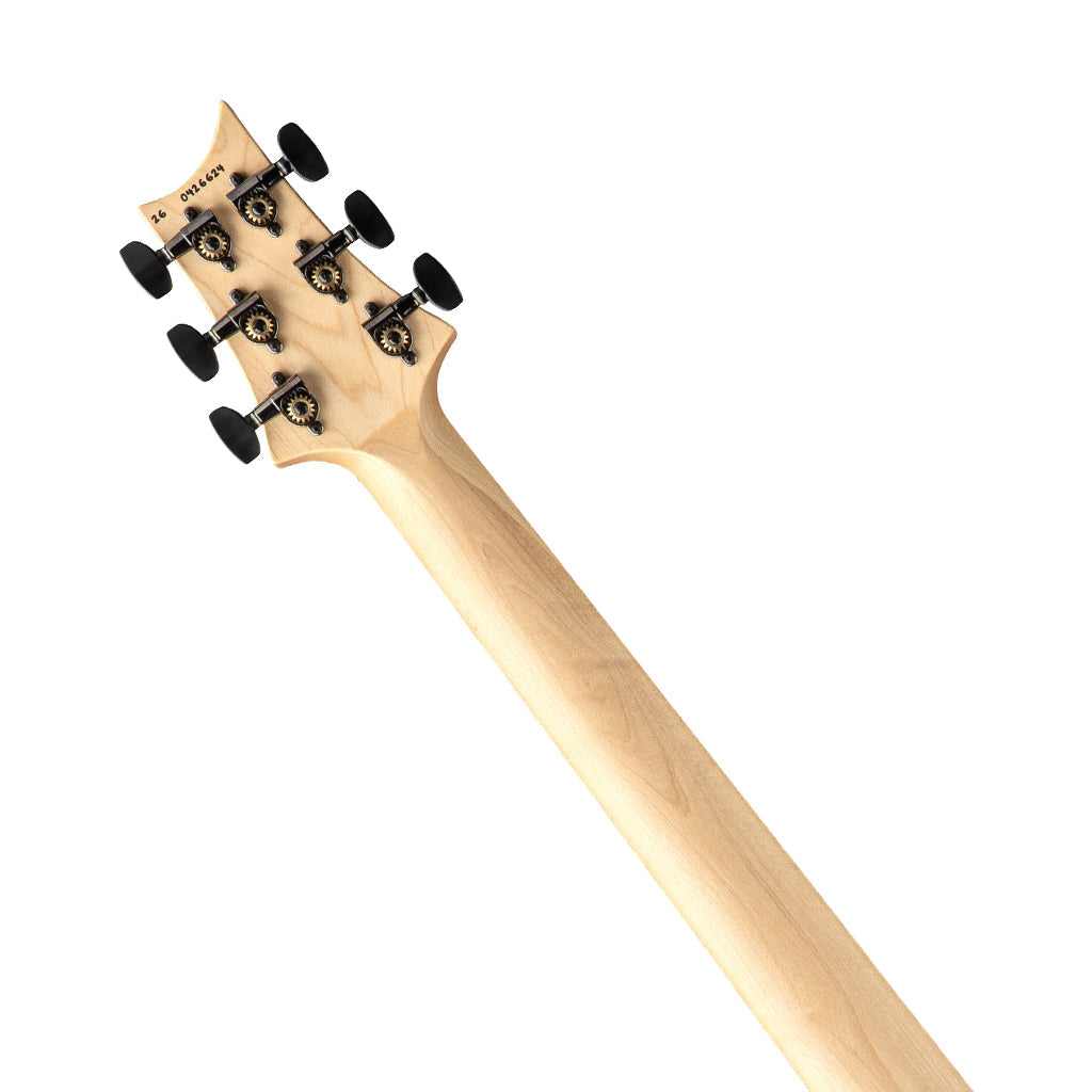 PRS Tekton Floyd Purple Royale - rear headstock and neck