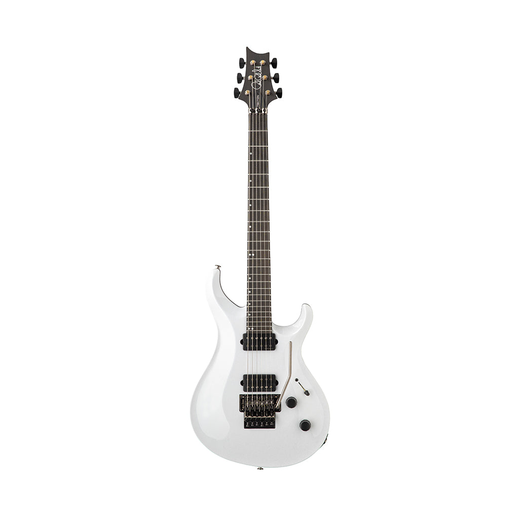 PRS Tekton Floyd White Holoflake - full front view