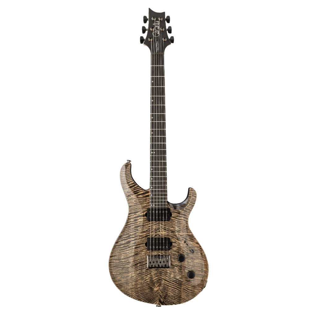 PRS Tekton Hardtail Black Tourmaline - full front view