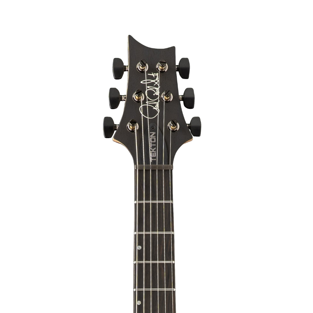 PRS Tekton Hardtail Black Tourmaline - front headstock