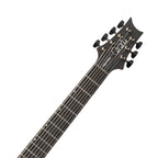 PRS Tekton SVN Black Tourmaline - front headstock