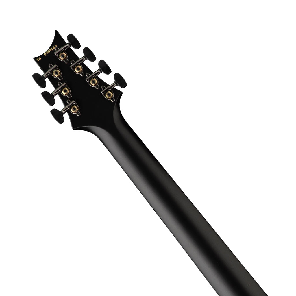 PRS Tekton SVN Bloodstone Red - rear headstock and neck