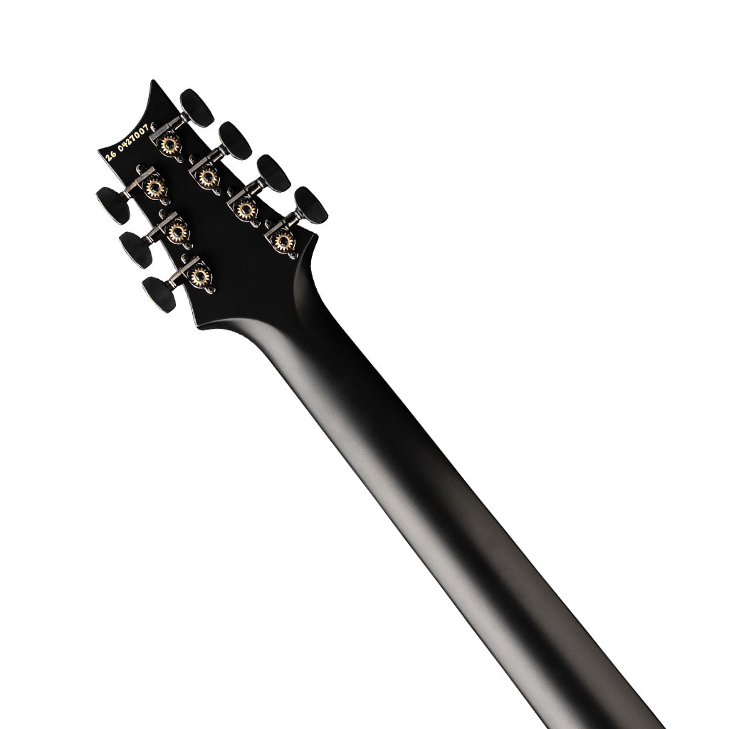 PRS Tekton SVN Fuchsia Aura - rear headstock and neck