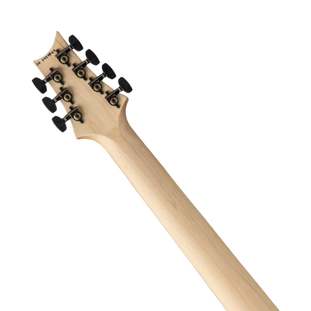 PRS Tekton SVN Slate Blue - rear headstock and neck