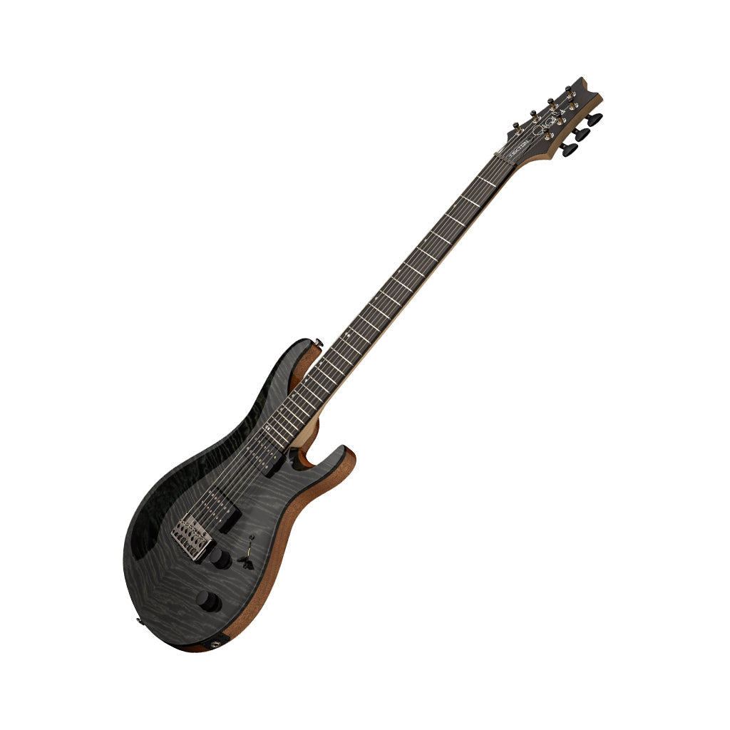 PRS Tekton SVN Slate Blue - angled front view