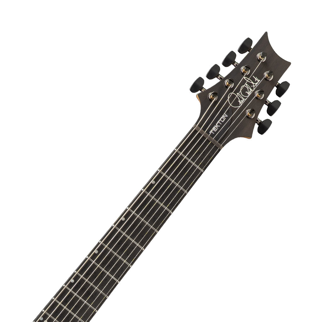 PRS Tekton SVN Violet Tourmaline - front headstock