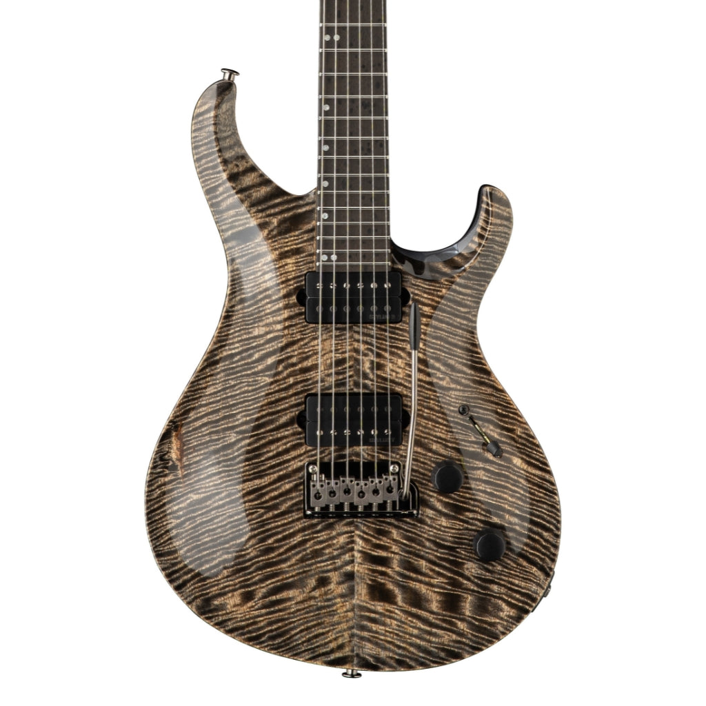 PRS Tekton T Black Tourmaline - front body