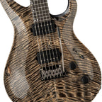 PRS Tekton T Black Tourmaline - bridge and pickup detail
