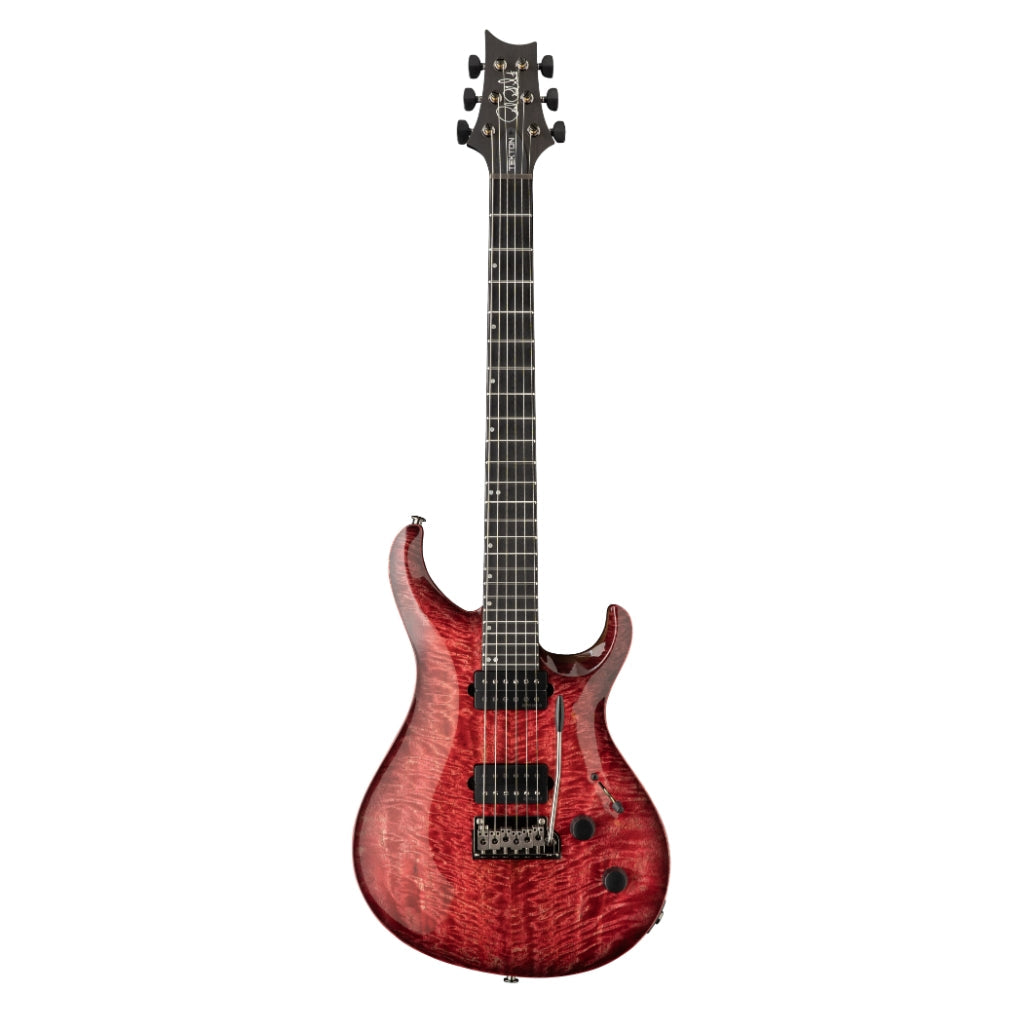 PRS Tekton T Fuchsia Aura - full front view