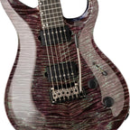 PRS Tekton T Violet Tourmaline - bridge and pickup detail