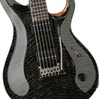 PRS Tekton T Slate Blue - bridge and pickup detail