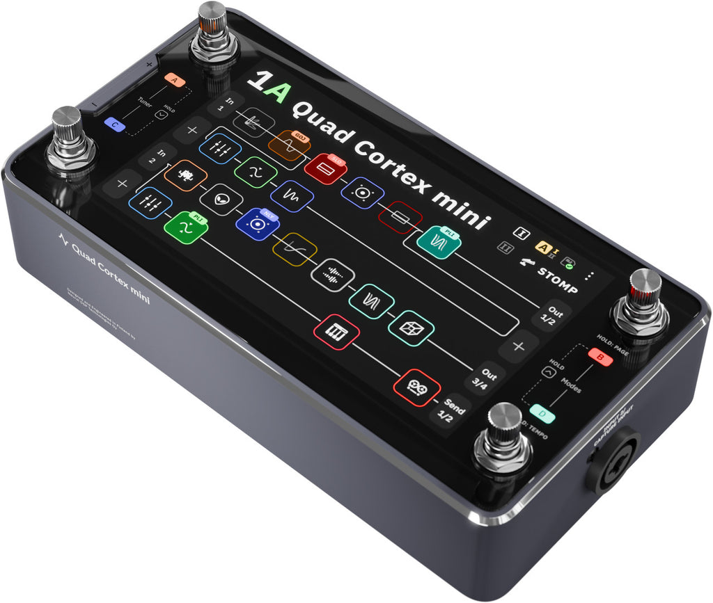 Neural DSP Quad Cortex Mini Quad-Core Digital Effects Modeler/Profiling Floorboard