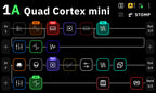 Neural DSP Quad Cortex Mini Quad-Core Digital Effects Modeler/Profiling Floorboard