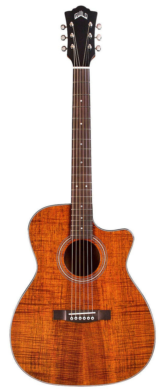 Guild OM-260CE Deluxe Blackwood Acoustic Guitar