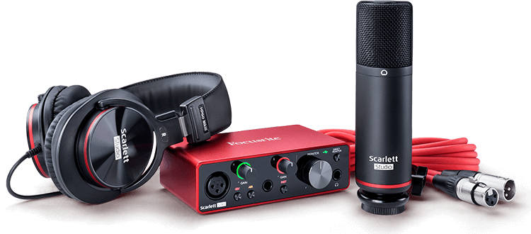 Focusrite Scarlett Solo Studio 4th Gen Recording Bundle