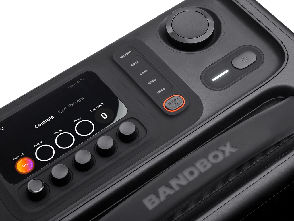 JBL BandBox Trio - Mixer control detail